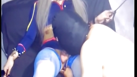 Asian shemale 18+ amateur shows her sexy body and moans