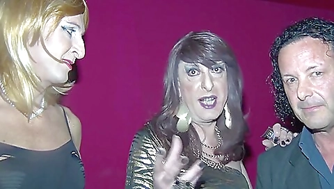 Sexy shemale with big tits gets her asshole fucked hard