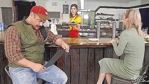 Amazing interracial movie in which a slut is with a guy