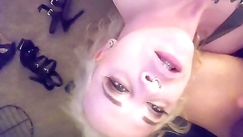 Big ass blonde with a sexy pussy is fucking a hard dick