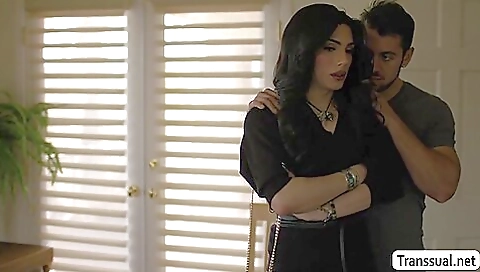 Hot brunette gets her pussy and ass fucked in the amateur vid