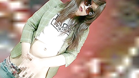 Amateur hentai asian video with a shemale with huge tits